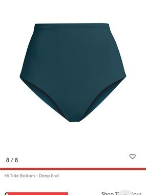 Left On Friday Hi Tide Bottom - Deep End (Teal)